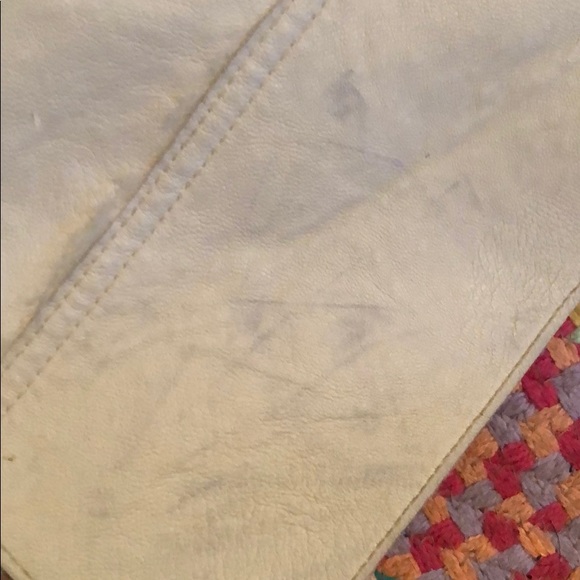 Arden B. Winter white Faux Fur shearling vest - Picture 5 of 7